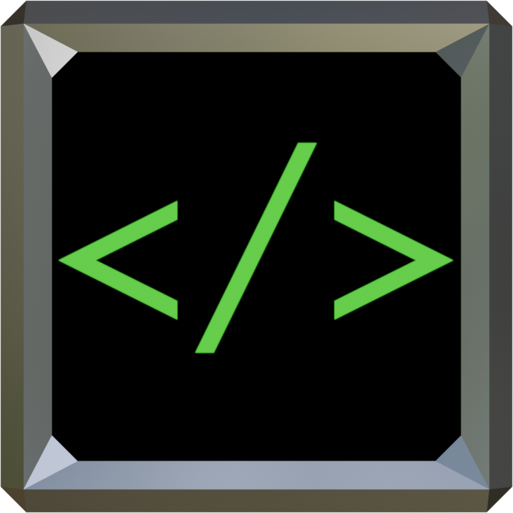 home button with logo